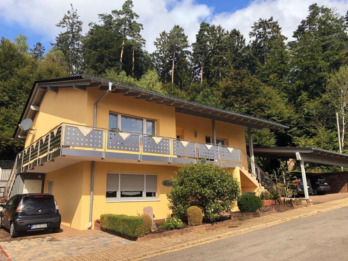 Ferienwohnung Zur Kurstrasse Waldholzbach エクステリア 写真